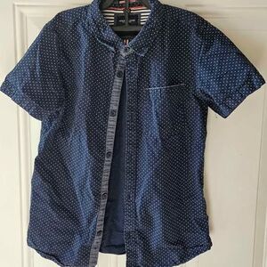 Boys Denim and Flower‎ shirt Sz 11/12